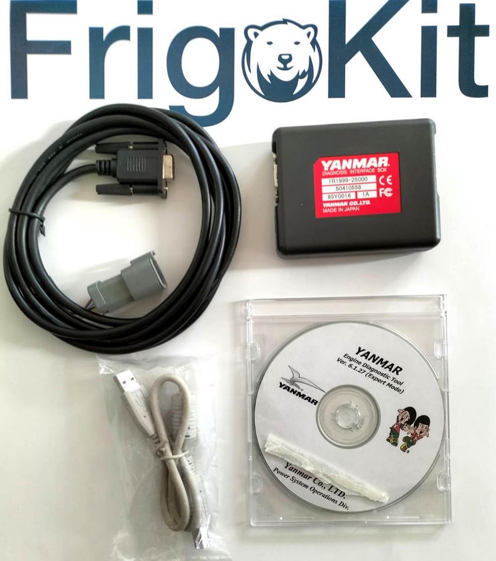 NEW DOOSAN 36139863 IR1999-25000 DIAGNOSTIC TOOL KIT FOR YANMAR 50410558